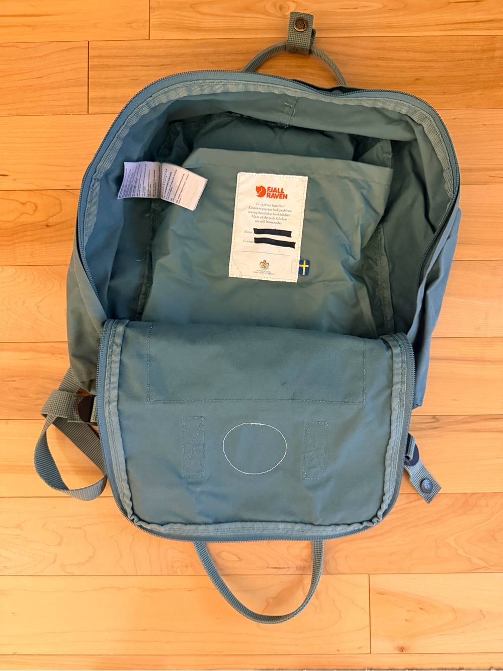 Kanken Classic Backpack - Frost Green - Picture 3 of 3